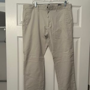 J Crew Flex Slim fit Khaki Chino 35x32